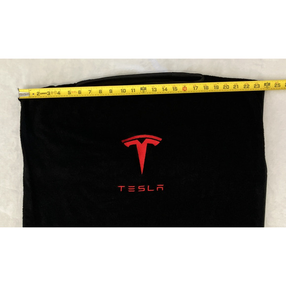 Tesla Car Seat Cover Protector Dog Sweat Dirt Protector Black Red Towel Vehicle - Picture 3 of 6